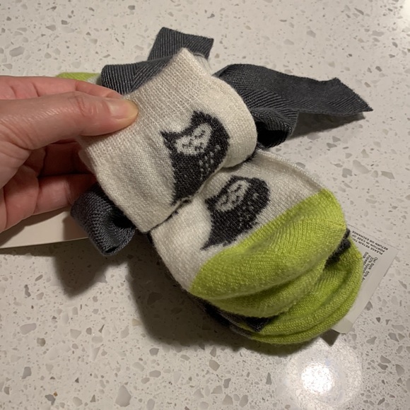 LOFT Owl and Stripes 2-Pack Cozy Socks New With Tag - Picture 5 of 8